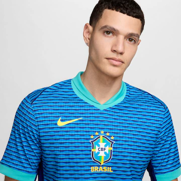 Camisa Jogador Brasil II - 2024/25 Azul