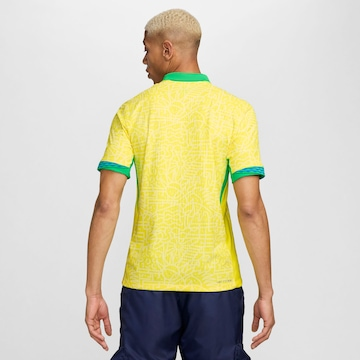 Camisa Versão Jogador Brasil I - 2024/25 Amarela