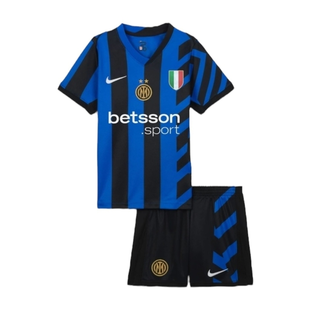 Kit Infantil Inter de Milão I - 2024/25 Azul
