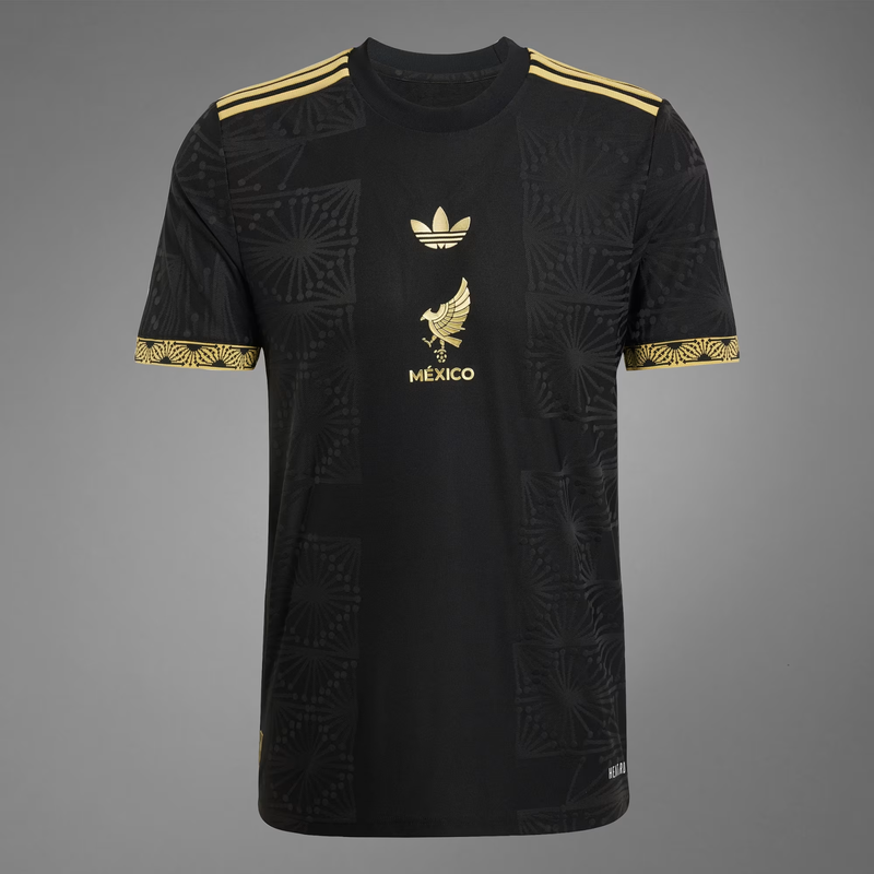Camisa México Gold - 2025/26 Preta
