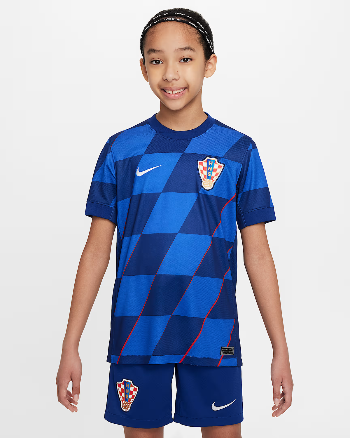 Kit Infantil Croácia II - 2024/25 Azul