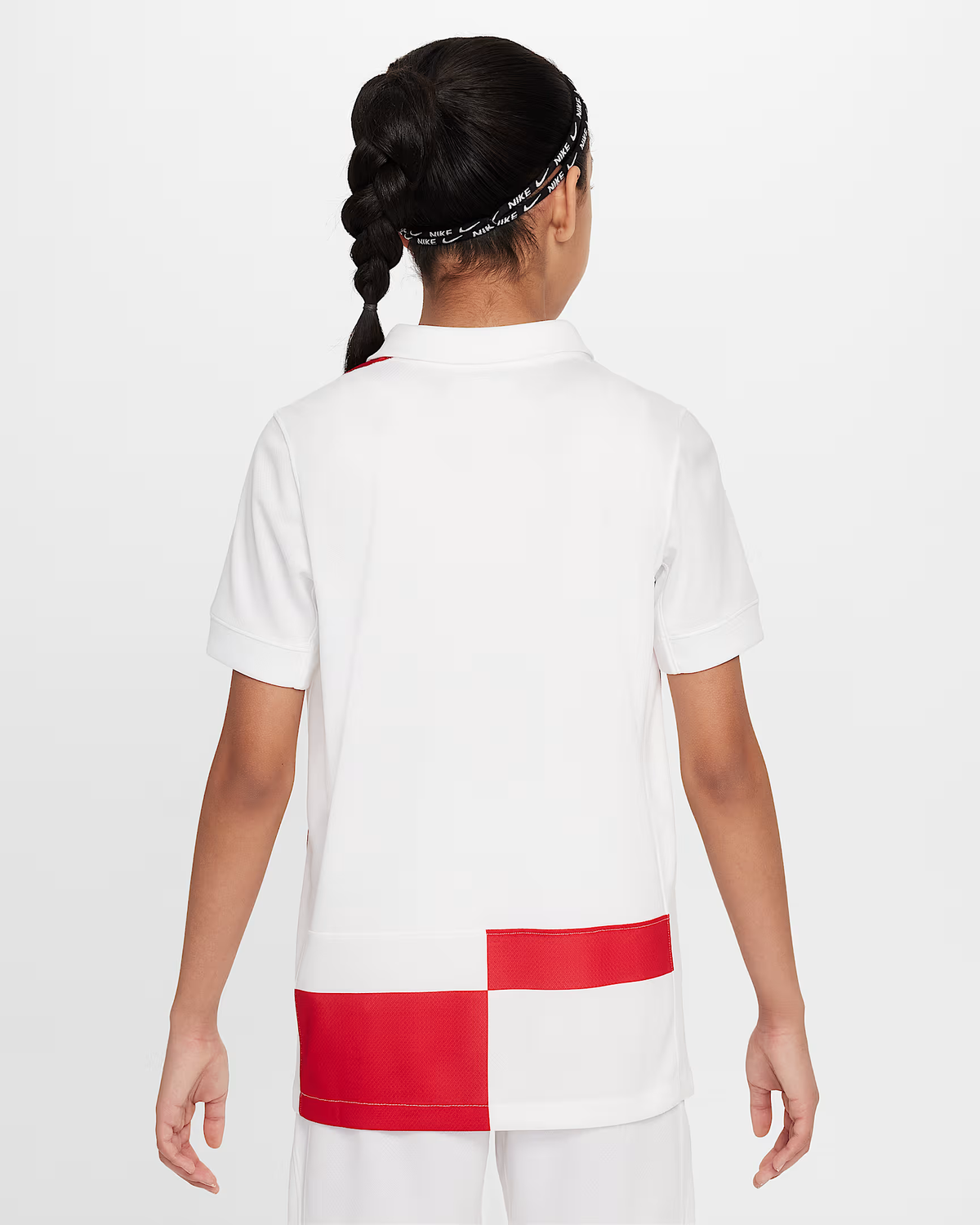 Kit Infantil Croácia I - 2024/25 Branca e Vermelha