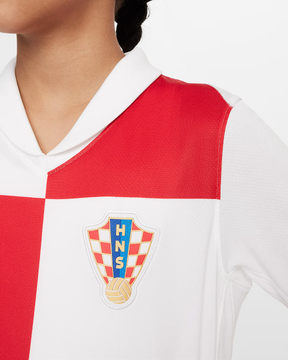 Kit Infantil Croácia I - 2024/25 Branca e Vermelha