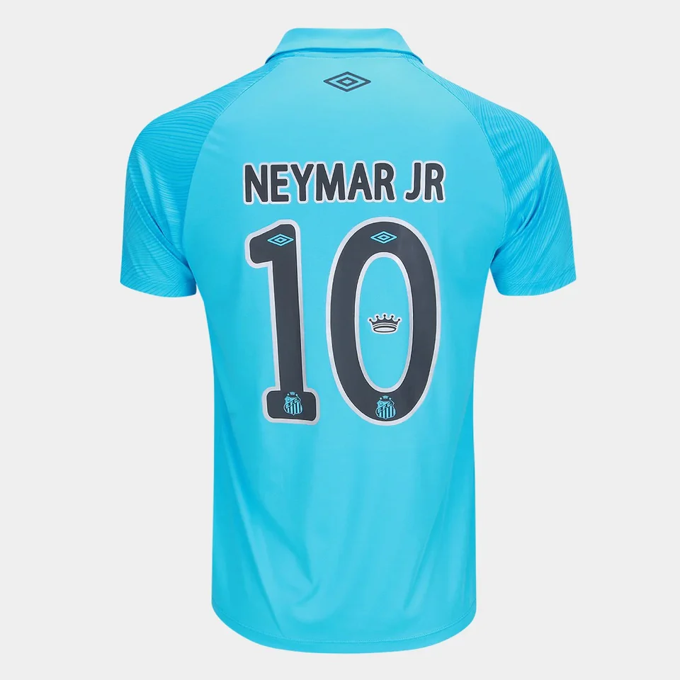 Camisa Neymar Santos III - 2025/26 Azul