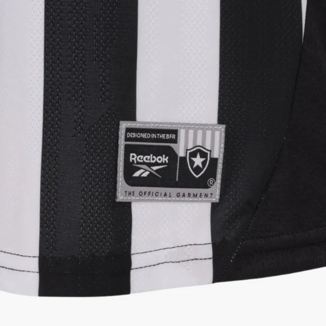 Camisa Feminina Botafogo I - 2025/26 Preta e Branca
