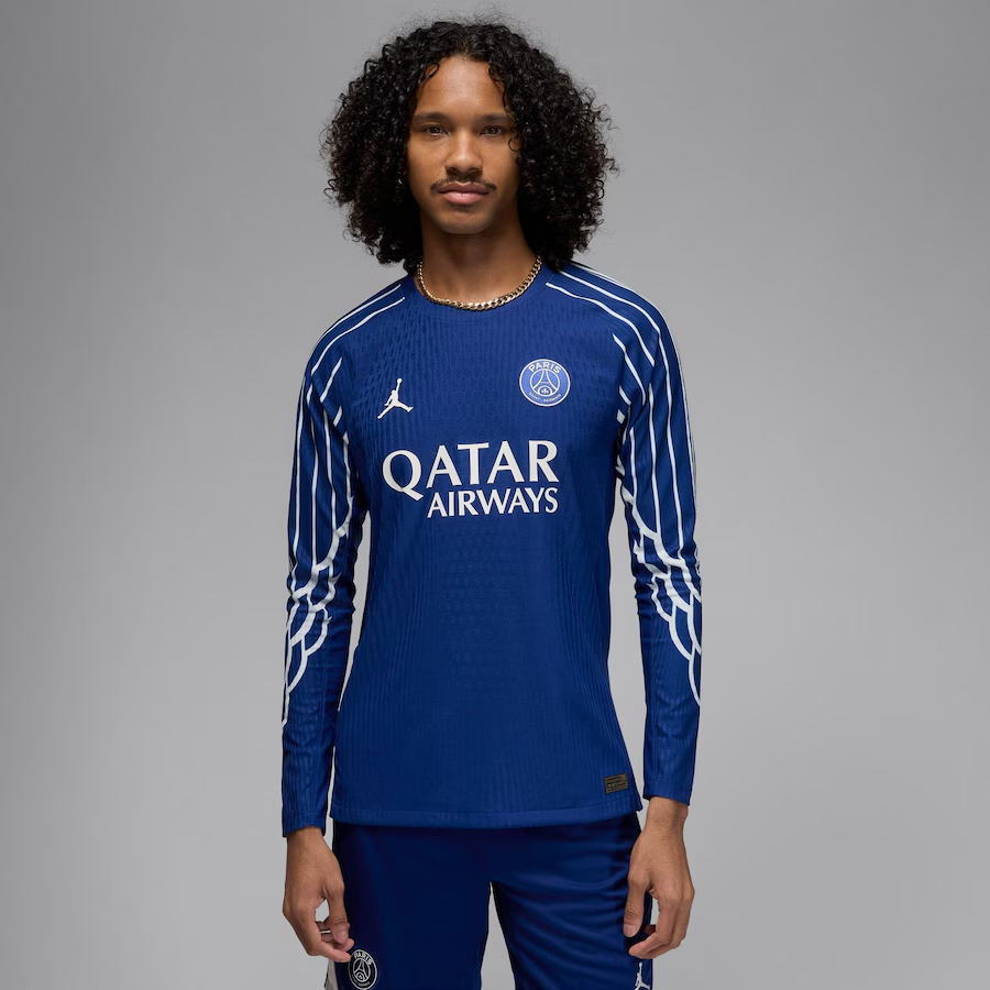 Camisa Jogador Manga Longa PSG IV - 2024/25 Azul