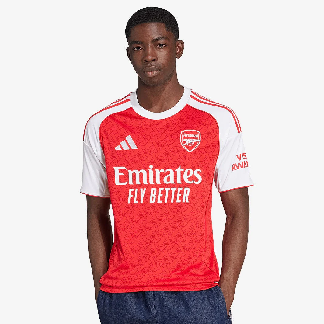 Camisa Arsenal I - 2025/26 Vermelha