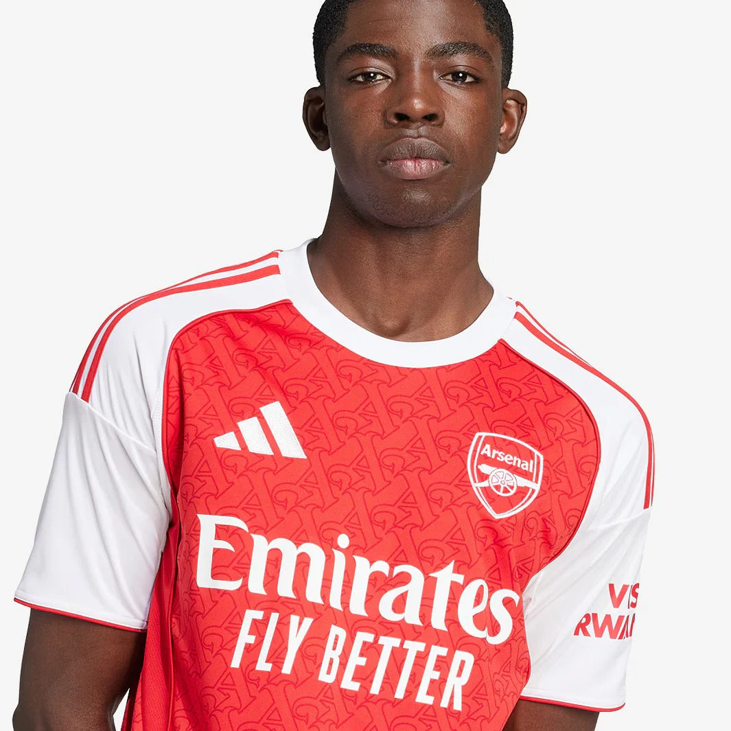 Camisa Arsenal I - 2025/26 Vermelha