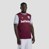 Camisa West Ham I - 2024/25 Vermelha