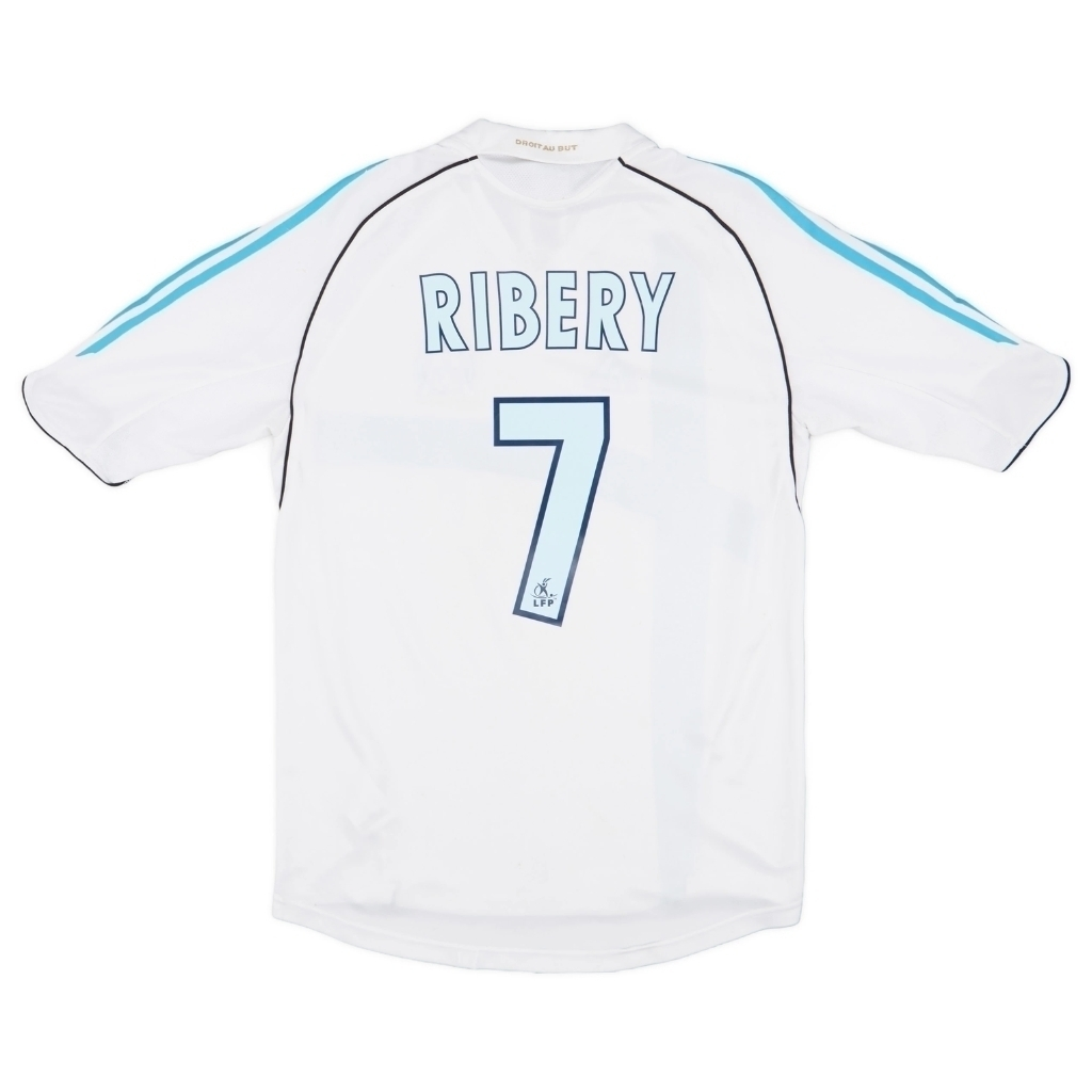Camisa Olympique de Marseille I - 2005 Branca