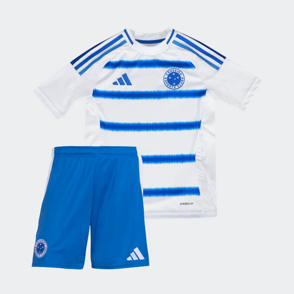 Kit Infantil Cruzeiro II - 2025/26 Branco