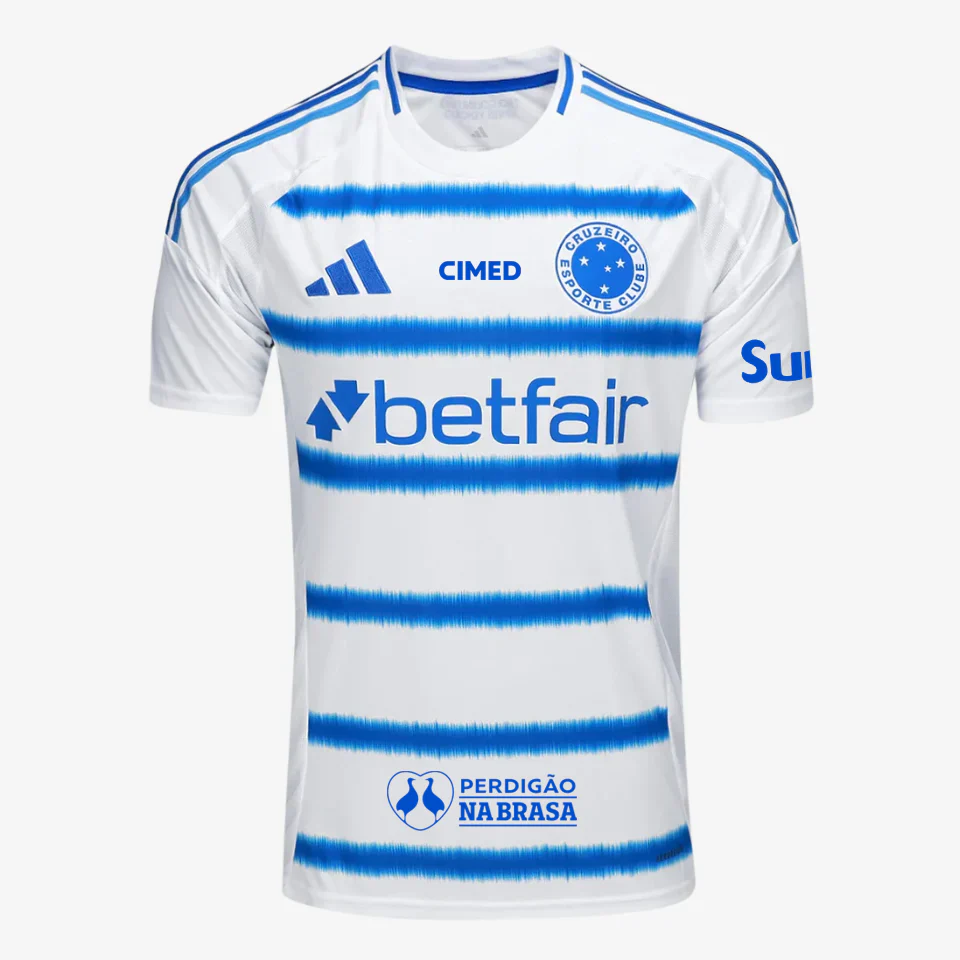 Camisa Com Patrocínios Cruzeiro II - 2025/26 Branca