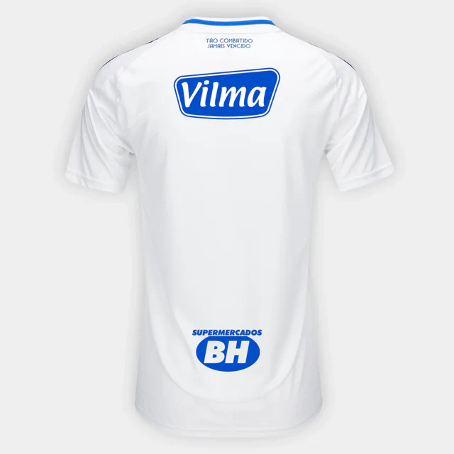 Camisa Feminina Com Patrocínios Cruzeiro II - 2025/26 Branca