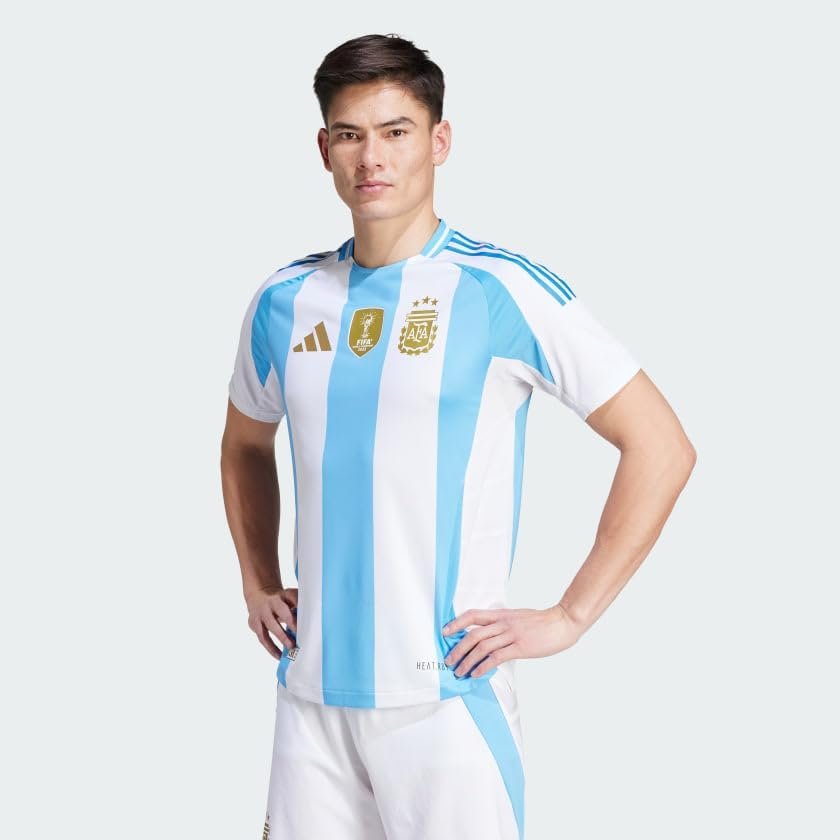 Camisa Jogador Argentina I - 2024/25 Azul e Branca