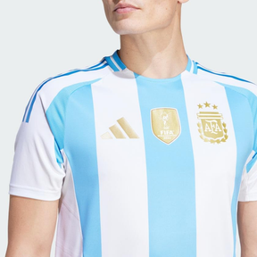 Camisa Jogador Argentina I - 2024/25 Azul e Branca
