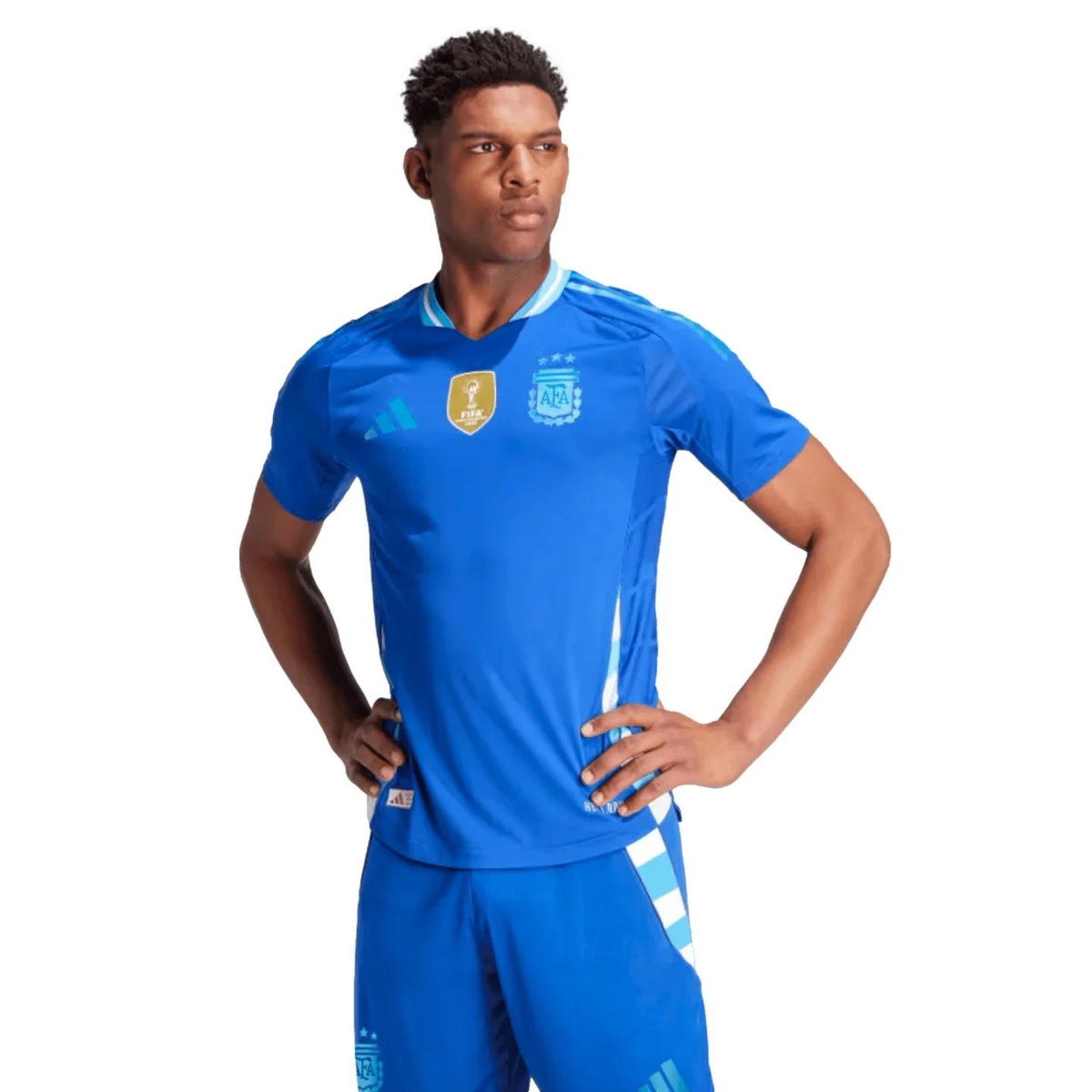 Camisa Jogador Argentina II - 2024/25 Azul