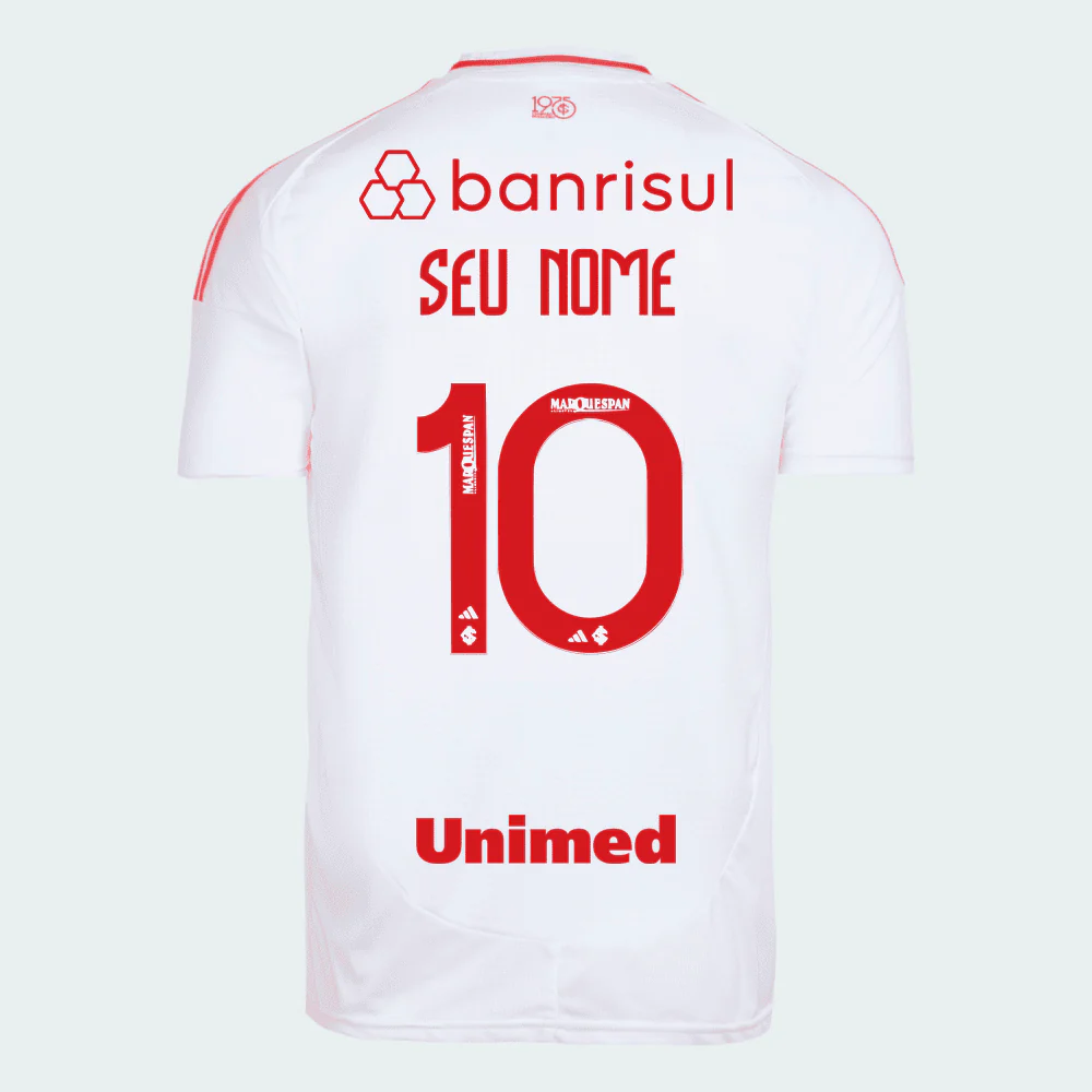 Camisa Internacional II - 2025/26 Com patrocínios