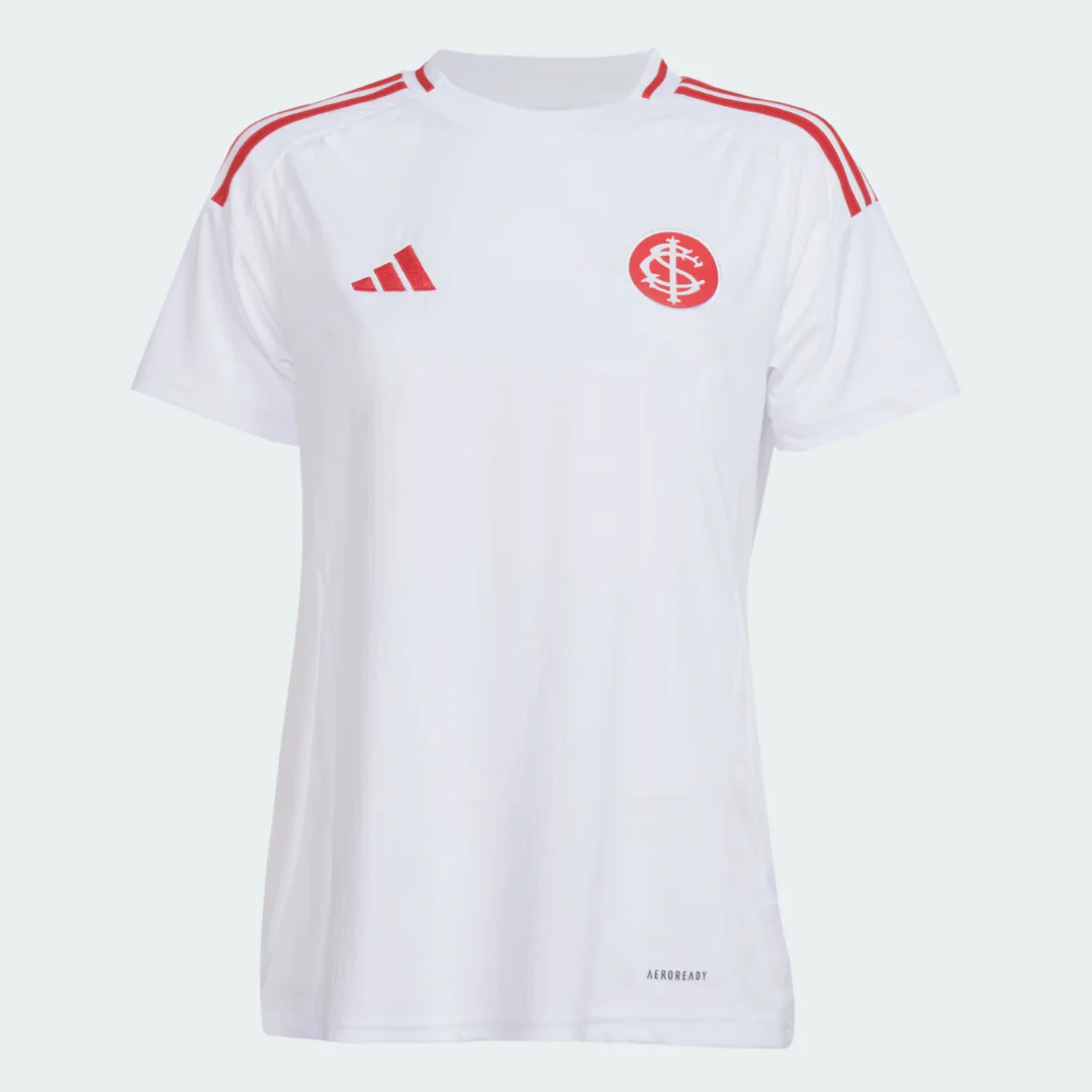 Camisa Feminina Internacional II - 2025/26 Branca