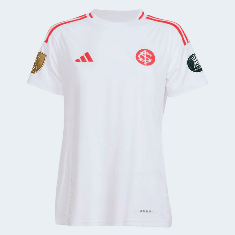 Camisa Feminina Internacional II - 2025/26 Branca