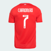 Camisa Internacional I - 2025/26 Carbonero N° 7