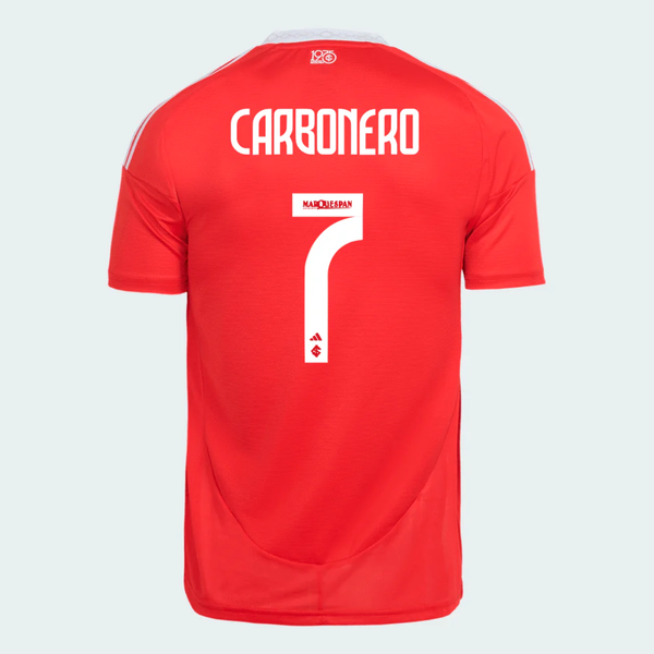 Camisa Internacional I - 2025/26 Carbonero N° 7