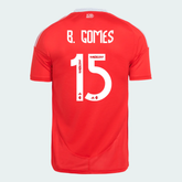Camisa Internacional I - 2025/26 B. Gomes N° 15
