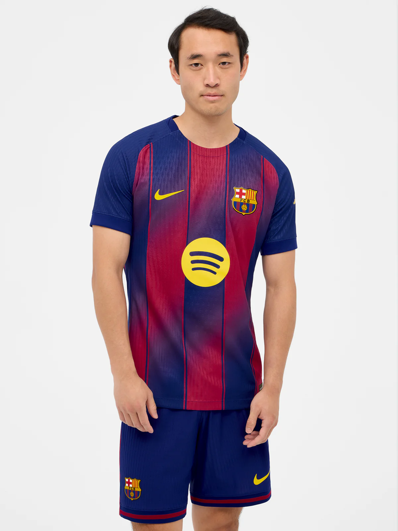 Camisa Jogador Barcelona I - 2025/26 Azul e Vermelha