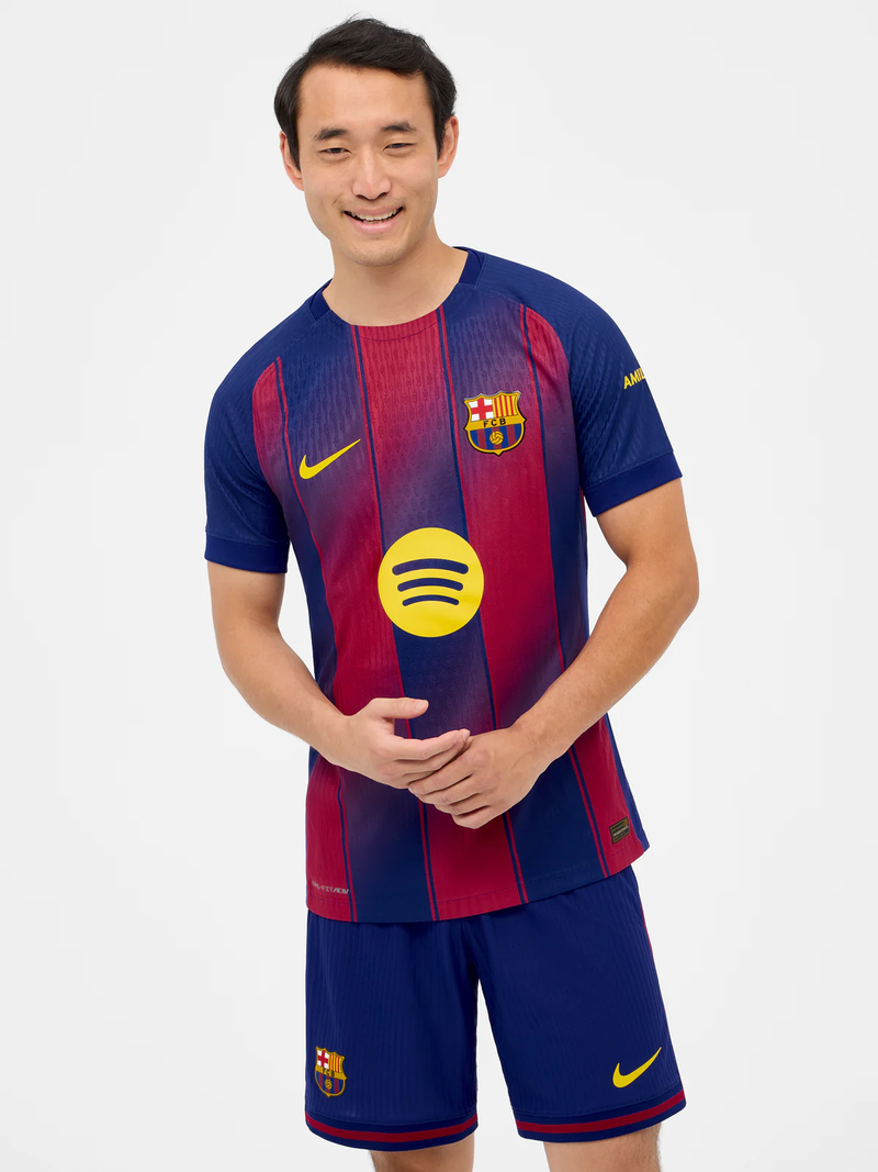 Camisa Jogador Barcelona I - 2025/26 Azul e Vermelha