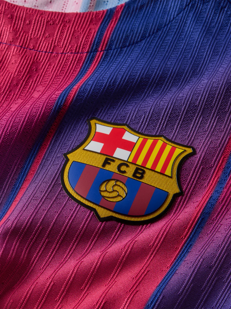 Camisa Jogador Barcelona I - 2025/26 Azul e Vermelha