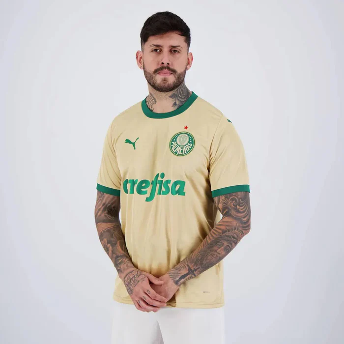 Camisa Palmeiras III - 2024/25 Dourada