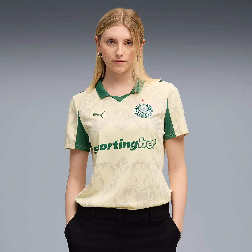 Camisa Feminina  Palmeiras x KidSuper- 2025/26 Bege