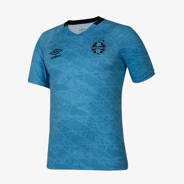 Camisa Aquecimento Grêmio - 2025/26 Azul