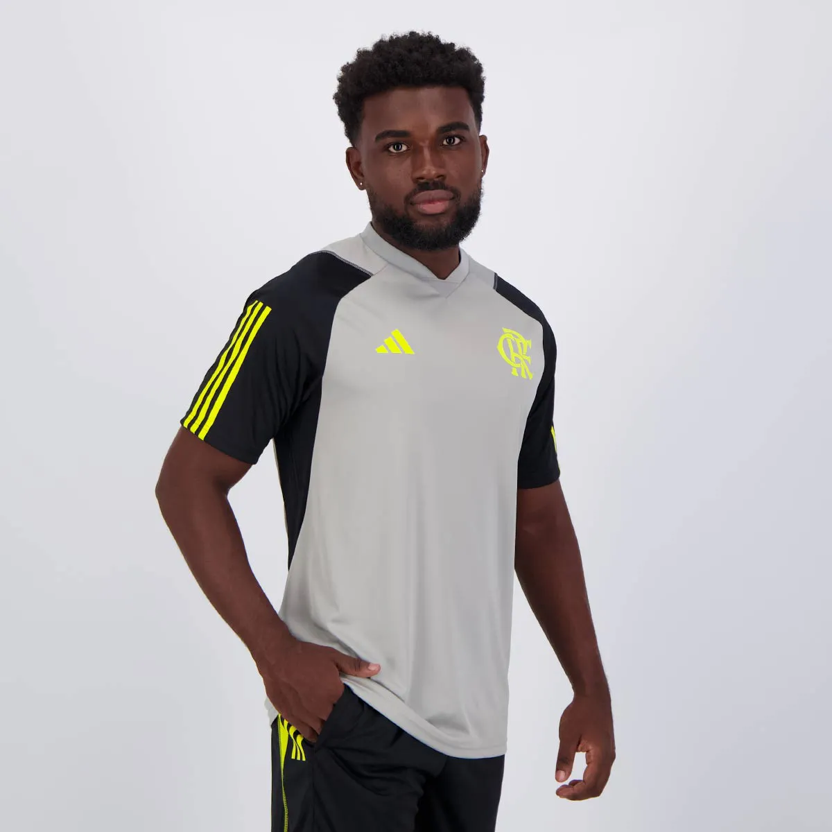 Camisa Treino Flamengo - 2024/25 Cinza