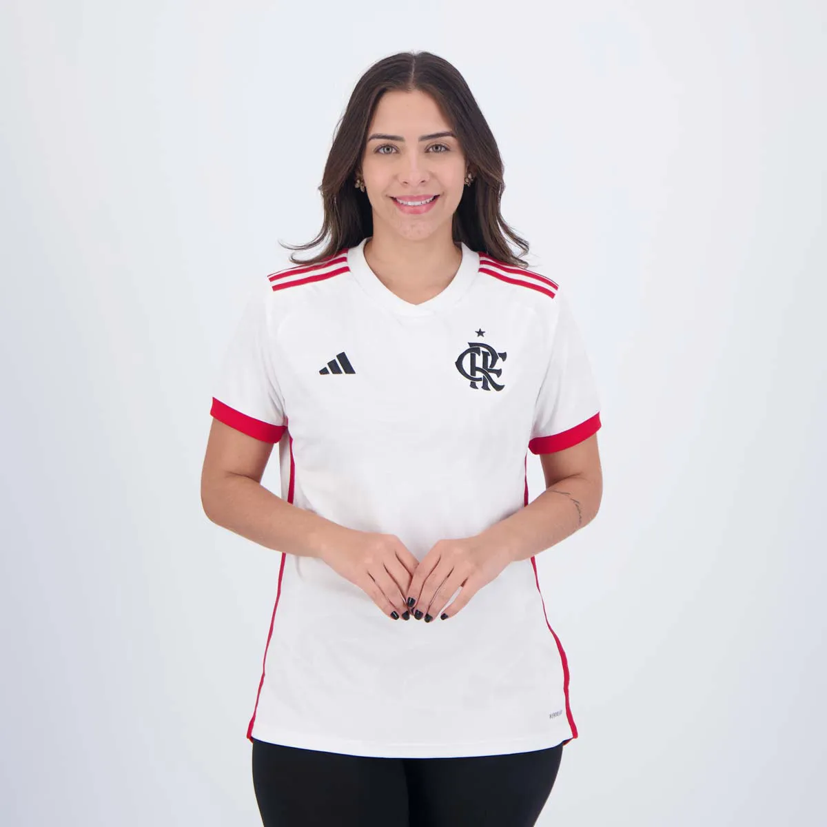 Camisa Feminina Flamengo II - 2024/25 Branca