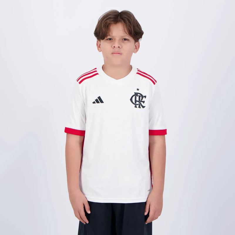 Kit Infantil Flamengo II - 2024/25 Branco
