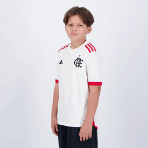 Kit Infantil Flamengo II - 2024/25 Branco