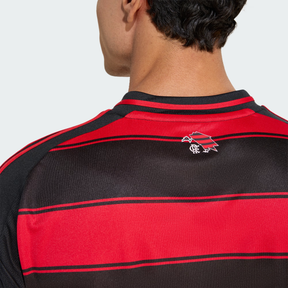 Camisa Flamengo I - 2025/26 Preta e Vermelha