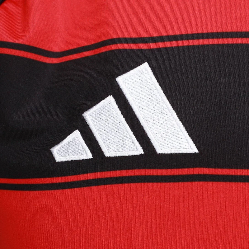 Camisa Feminina Flamengo I - 2025/26 Preta e Vermelha