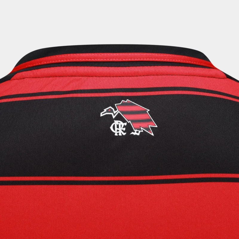 Camisa Feminina Flamengo I - 2025/26 Preta e Vermelha