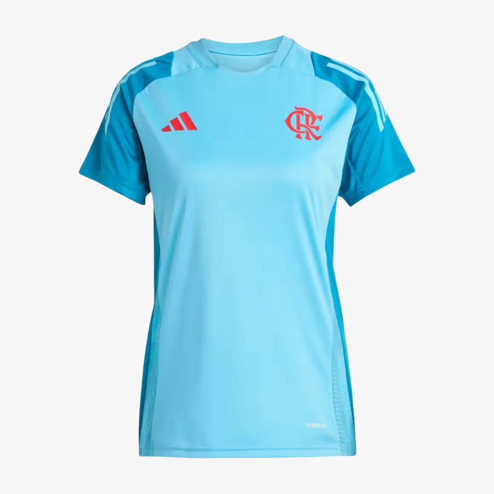 Camisa Feminina Flamengo Treino - 2025/26 Azul