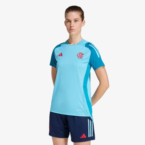Camisa Feminina Flamengo Treino - 2025/26 Azul