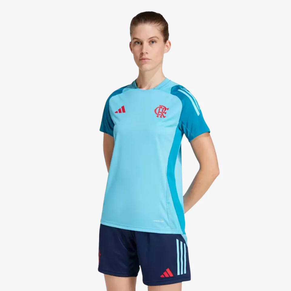Camisa Feminina Flamengo Treino - 2025/26 Azul
