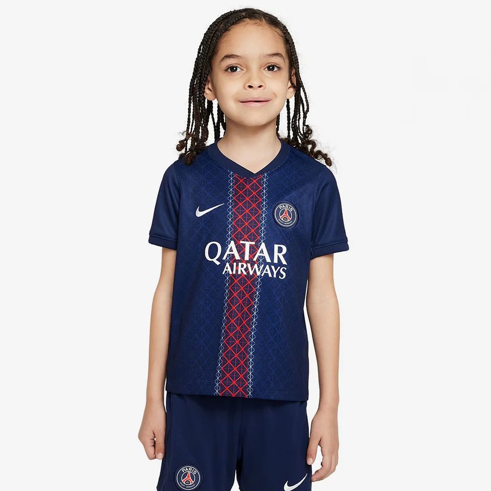 Kit Infantil PSG I - 2025/26 Azul