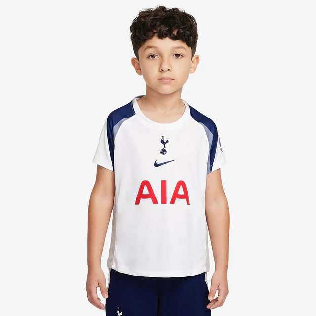 Kit Infantil Tottenham I - 2025/26 Branco e Azul