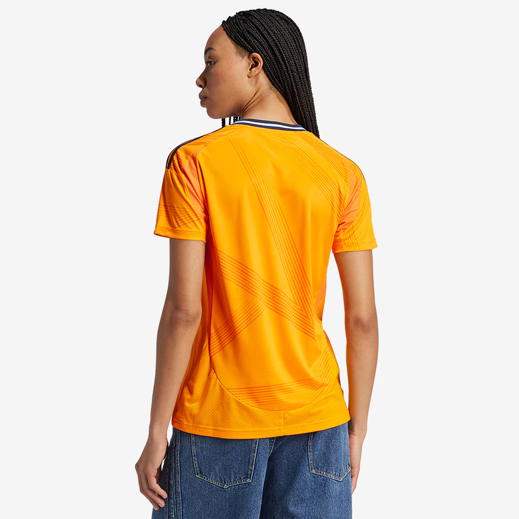 Camisa Feminina Real Madrid II - 2024/25 Laranja