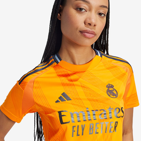 Camisa Feminina Real Madrid II - 2024/25 Laranja
