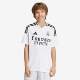 Kit Infantil Real Madrid I - 2024/25 Branca