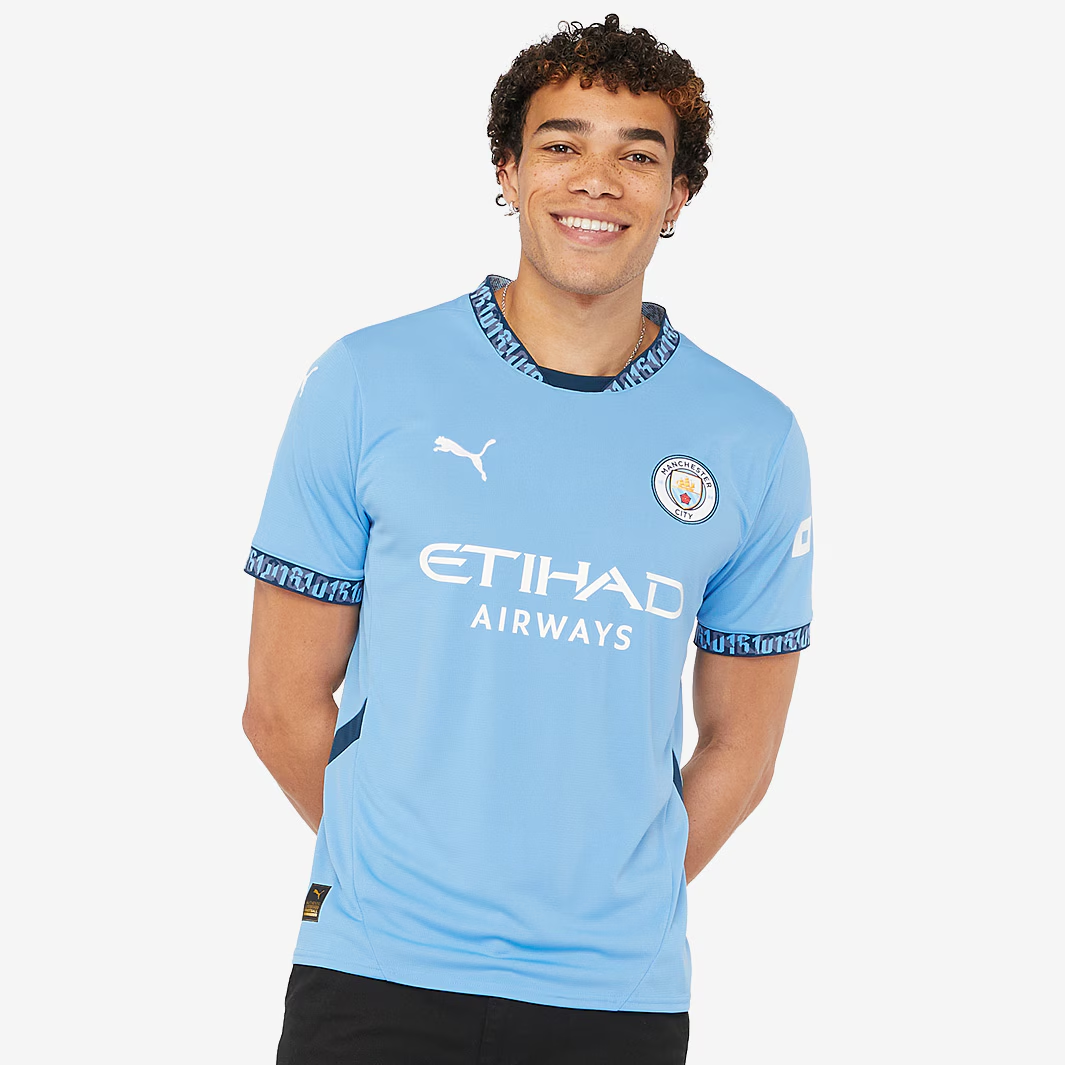 Camisa Manchester City I - 2024/25 Azul