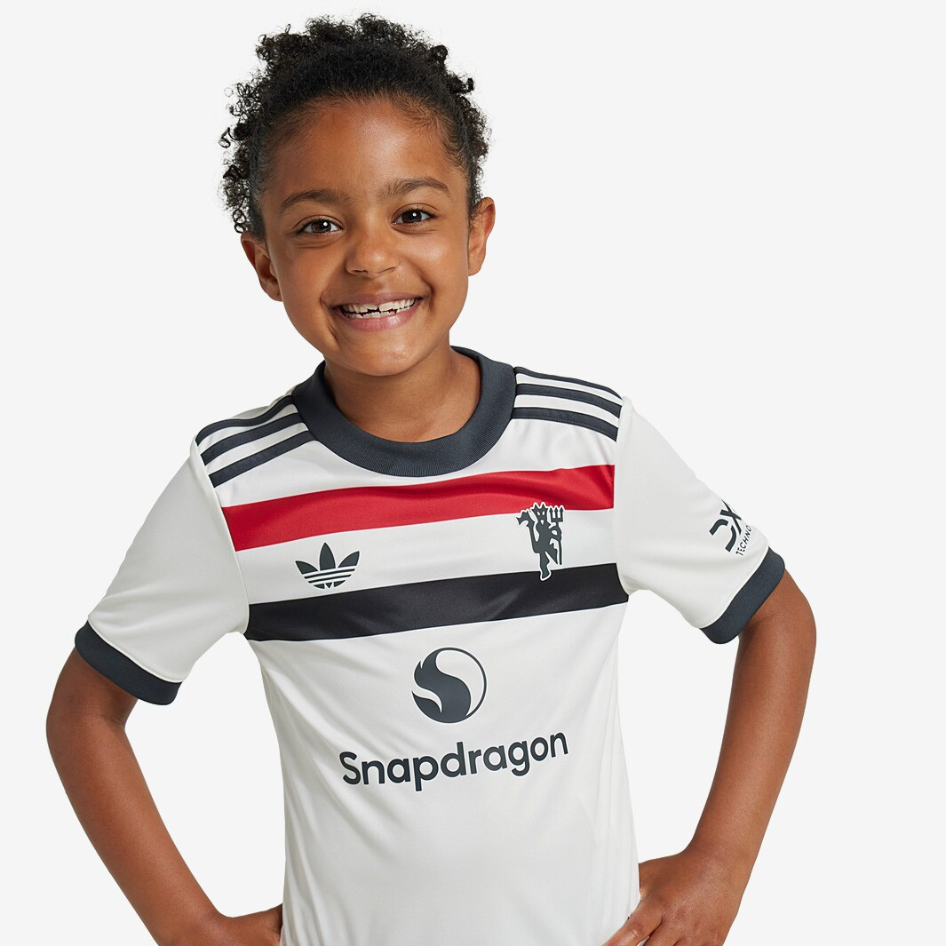 Kit Infantil Manchester United III - 2024/25 Branco