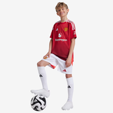 Kit Infantil Manchester United I - 2024/25 Vermelho